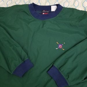 Vintage 90s Bugle Boy Windbreaker Pullover Jacket